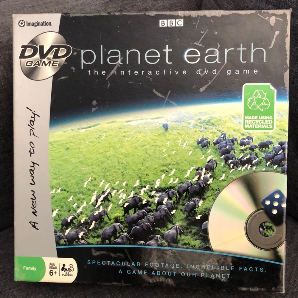 Planet Earth The Interactive DVD Geography Game about Our Planet From BBC Series